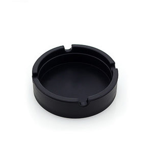 Black Ashtray Silicone Cigarette Smoking Bedroom Smoke Bin Cigarette Cigar Pipe Holder