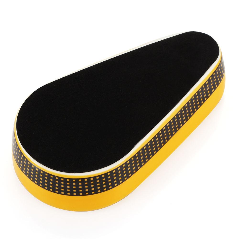 COHIBA Cigar Gadgets Ceramic Cigar Ashtray Single Cigar Holder Round Ash Slot 4 Colors Yellow Tobacco Cigarette Ashtray Gift Box