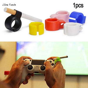 New Hot 1PC Silicone Ring Finger Hand Rack Cigarette Holder For Regular Smoking Smoker Holder