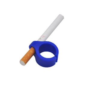 New Hot 1PC Silicone Ring Finger Hand Rack Cigarette Holder For Regular Smoking Smoker Holder