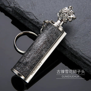 New Metal Waterproof Permanent Match Lighter Flint Fire Starter Free Fire Torch Kerosene Oil Gasoline Outdoor Survival Tool