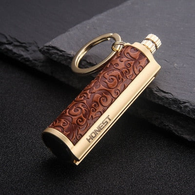 New Metal Waterproof Permanent Match Lighter Flint Fire Starter Free Fire Torch Kerosene Oil Gasoline Outdoor Survival Tool