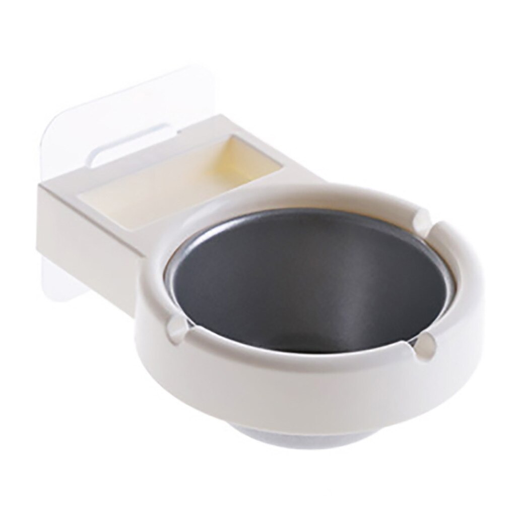 Portable Ashtray Wall Stainless Steel Pocket Smoke Holders Storage Cup Toilet Home Office Cigarette Garbage Tools Case Ashtrays