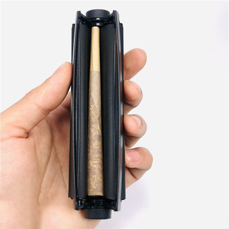 Portable Manual Tobacco Joint Roller Cone Cigarette Rolling Machine for 110mm Smoking Rolling Papers Cigarette Maker DIY Tools