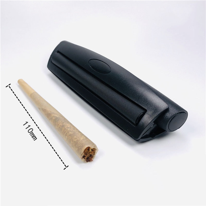 Portable Manual Tobacco Joint Roller Cone Cigarette Rolling Machine for 110mm Smoking Rolling Papers Cigarette Maker DIY Tools