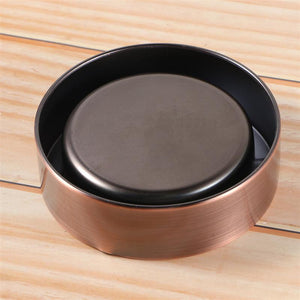 Stainless Steel Ashtray Creative Thickened Anti Fall Ashtray Cigarette Smoking Ash Tray For Car Home Ashtray Holder Ash Tray