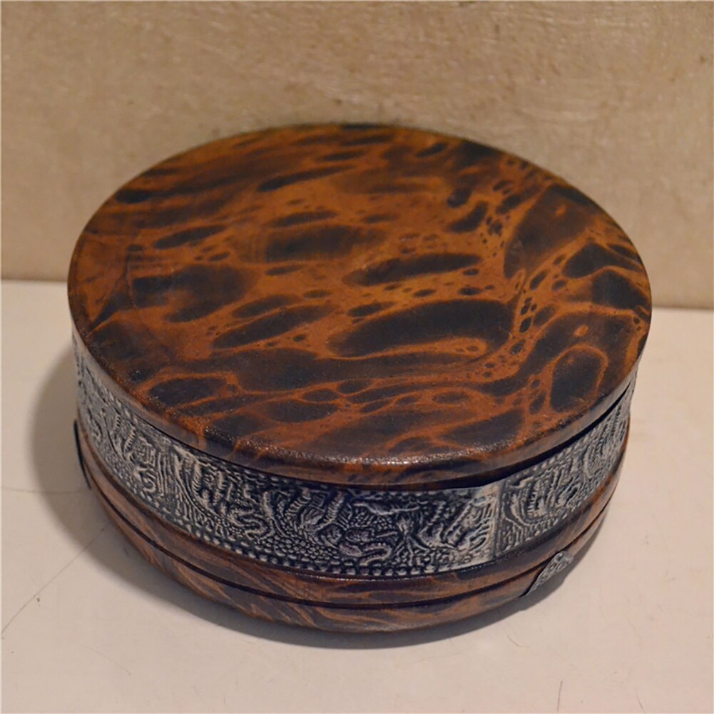 Vintage Wood Ashtray Tray Handmade Smoking Tobacco Ashtray Ash Tray Case for Home Smoking